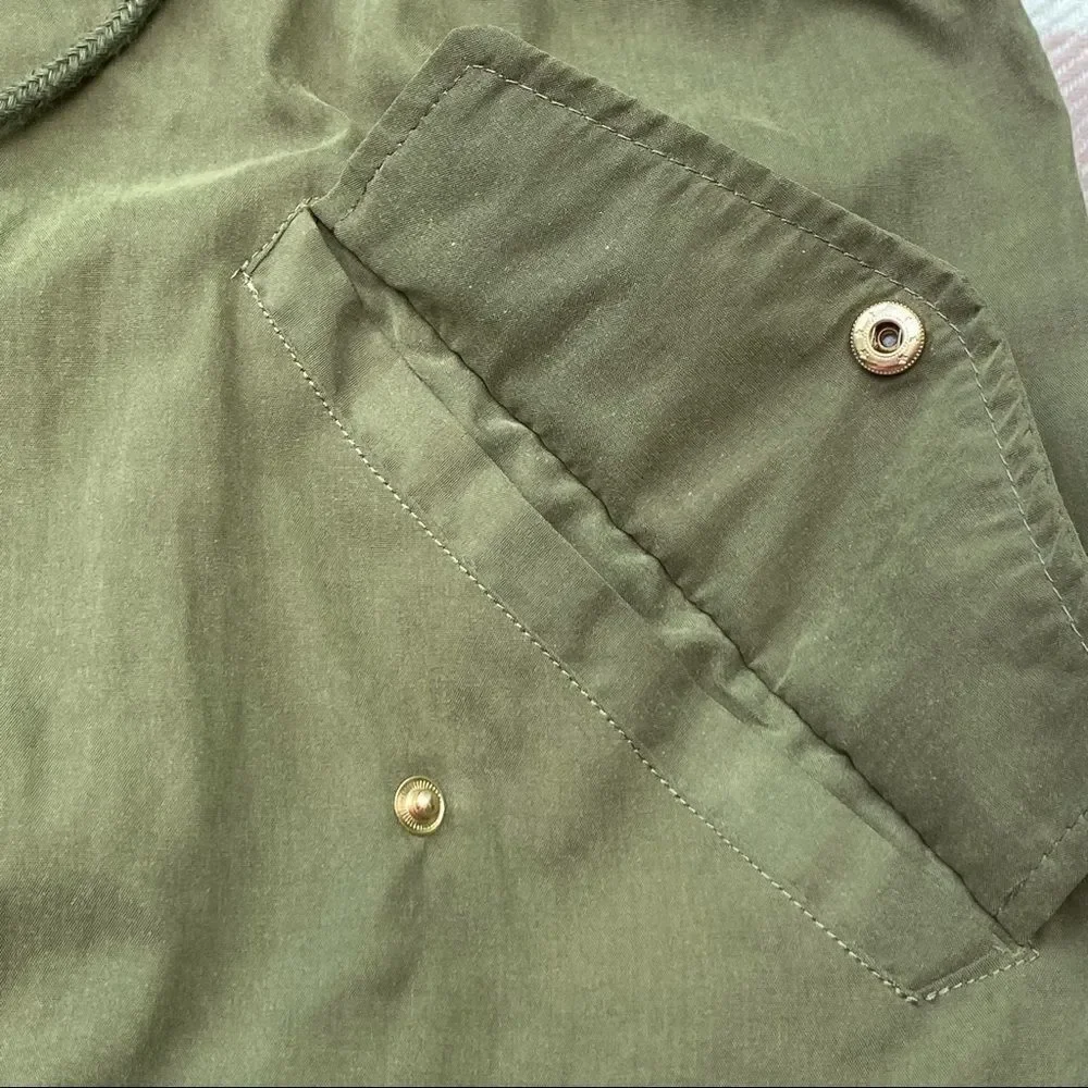 Iris Green Hooded Jacket